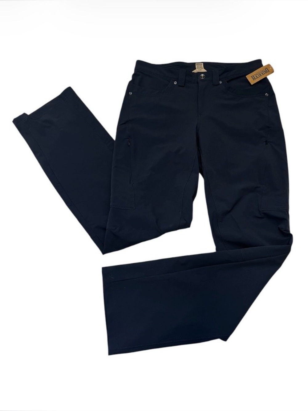 NWT Duluth Trading Women's Flexpedition Cargo Hiking Pants Ink Blue  Sz 10 L
